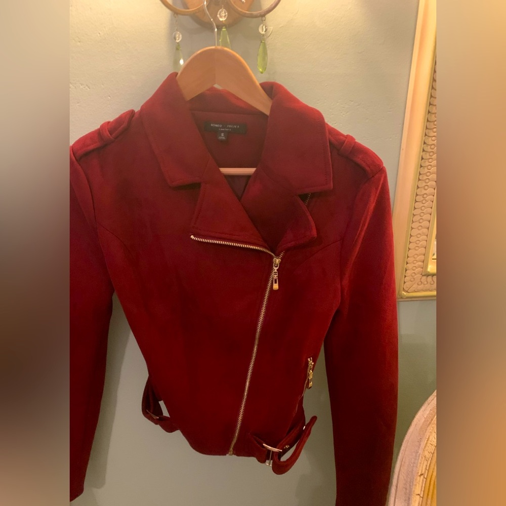 Faux Suede Jacket